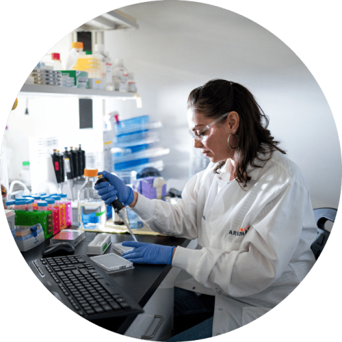 Women Scientist working in lab